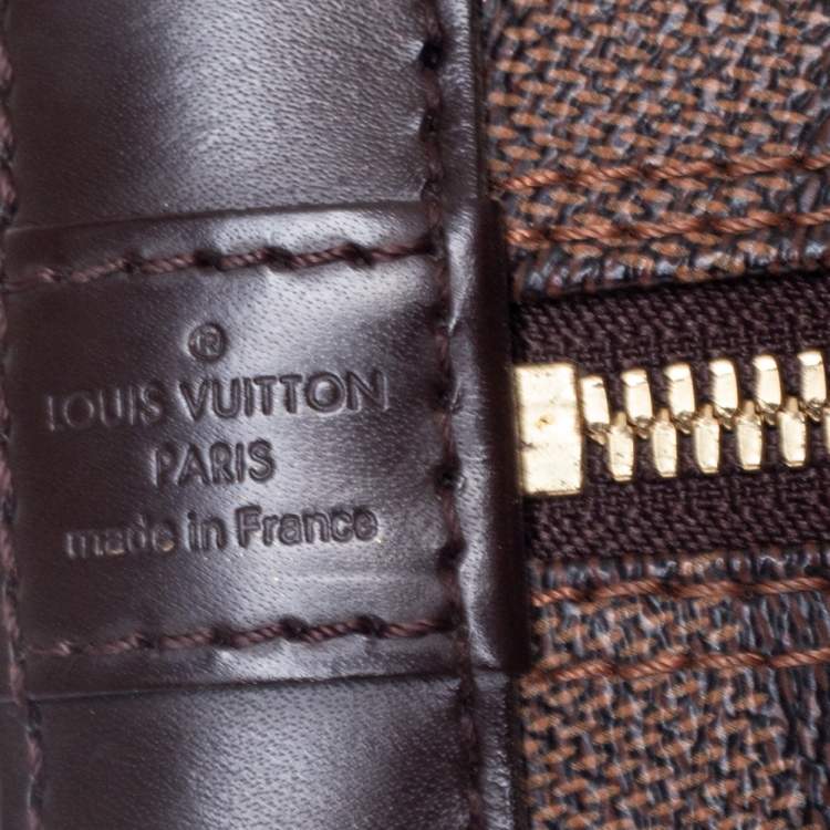 Pre Owned Louis Vuitton Damier Ebene Canvas Alma BB Bag