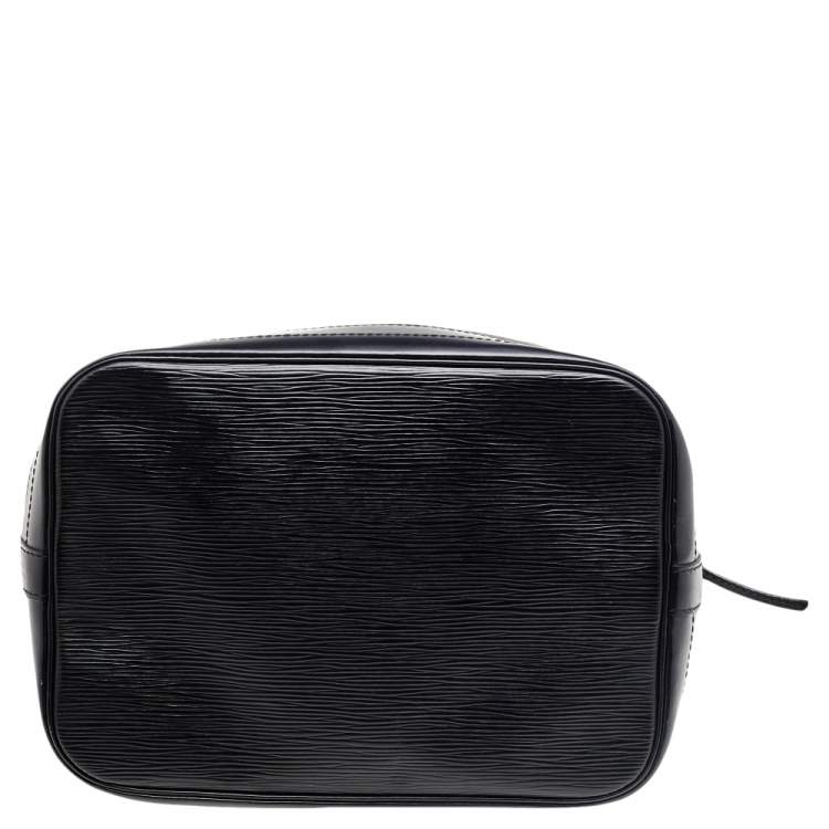 Pre Owned Louis Vuitton Black Epi Leather Noe Bag