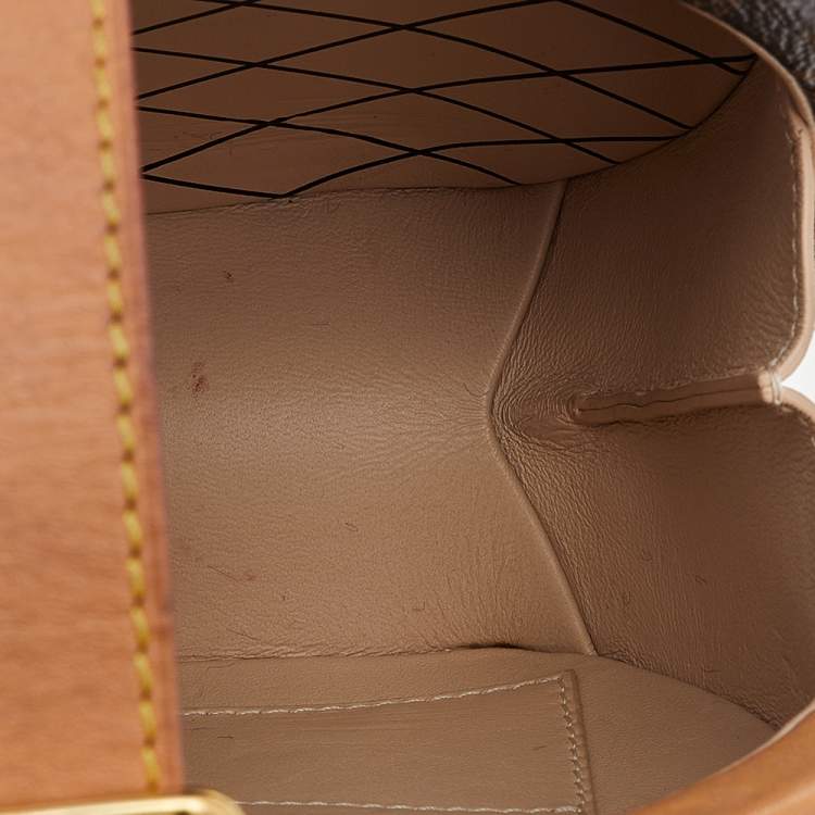 Pre Owned Louis Vuitton Monogram Canvas Petite Boite Chapeau Bag