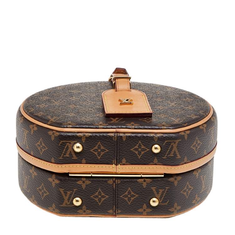 Pre Owned Louis Vuitton Monogram Canvas Petite Boite Chapeau Bag