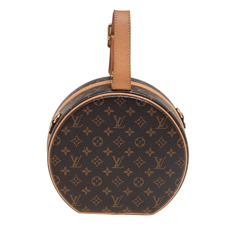 Pre Owned Louis Vuitton Monogram Canvas Petite Boite Chapeau Bag