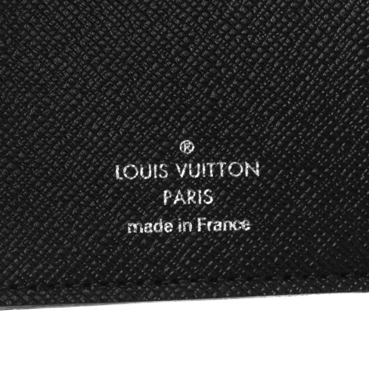 Pre Owned Louis Vuitton Black Electric Epi Leather Joey Wallet