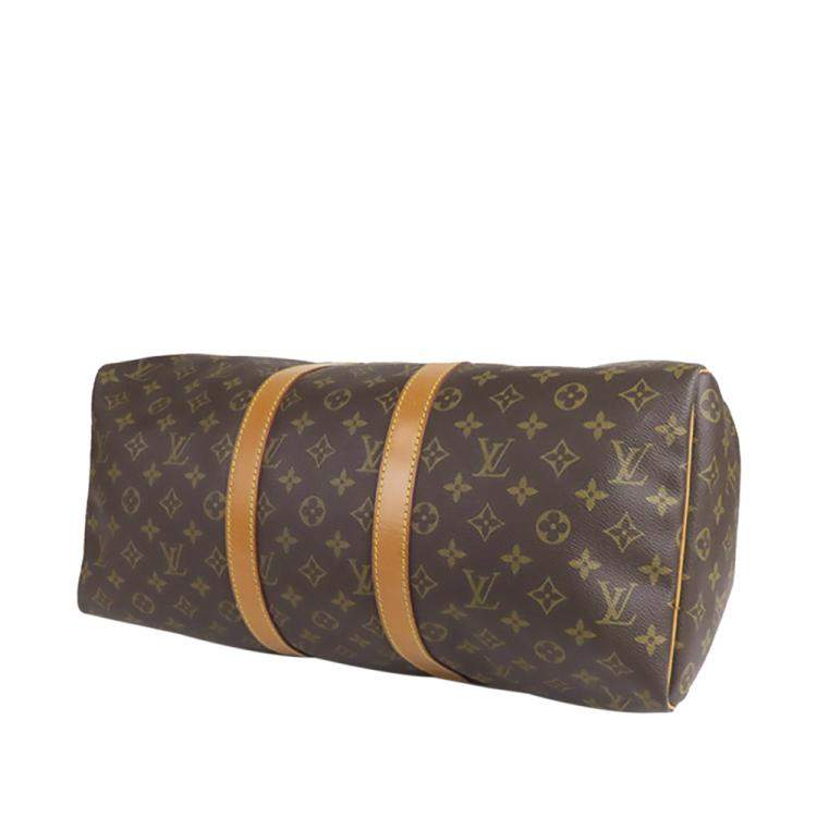 Pre Owned Louis Vuitton Monogram Canvas Keepall 45 Bag
