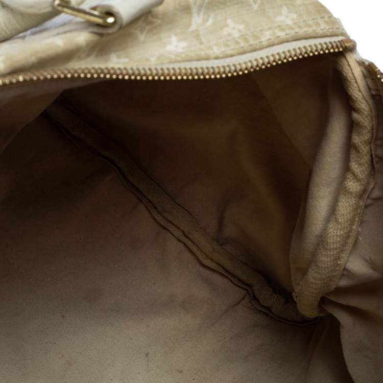 Pre Owned Louis Vuitton Dune Monogram Mini Lin Canvas Speedy 30 Bag