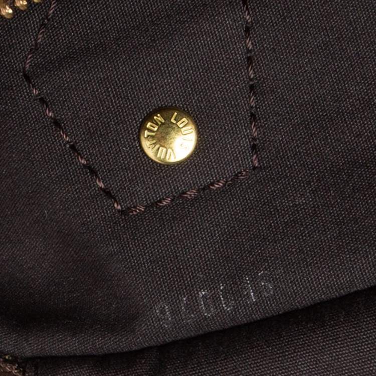 Pre Owned Louis Vuitton Monogram Mini Lin Canvas Speedy 30 Bag