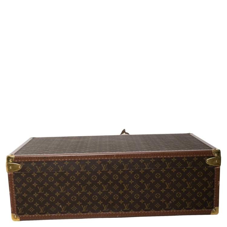 Pre Owned Louis Vuitton Monogram Canvas Alzer 80 Luggage Trunk