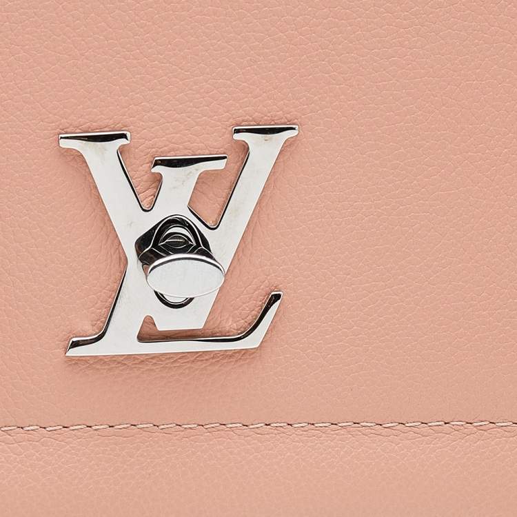 Pre Owned Louis Vuitton Multicolor Leather Lockme II Bag