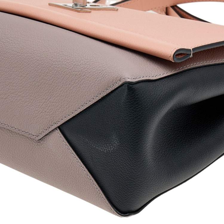 Pre Owned Louis Vuitton Multicolor Leather Lockme II Bag