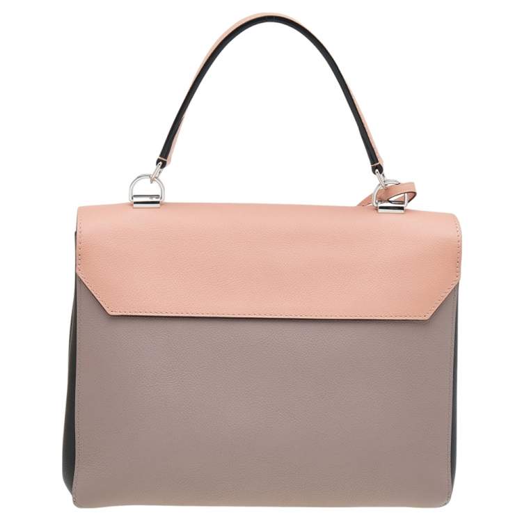 Pre Owned Louis Vuitton Multicolor Leather Lockme II Bag