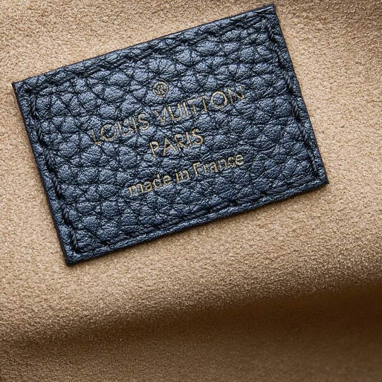 مملوكة مسبقًا Louis Vuitton Black Taurillon Leather Volta Bag