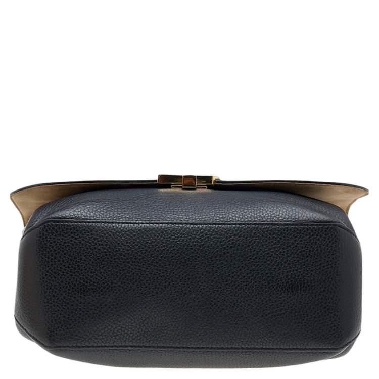 مملوكة مسبقًا Louis Vuitton Black Taurillon Leather Volta Bag