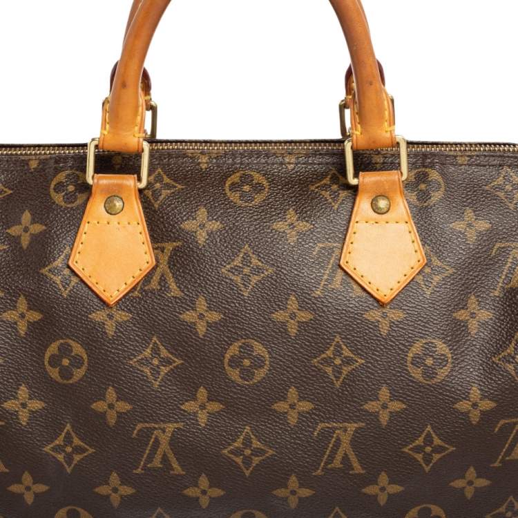 Pre Owned Louis Vuitton Monogram Canvas Speedy 30 Bag