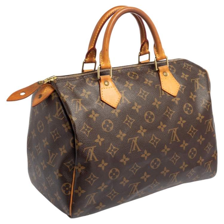 Pre Owned Louis Vuitton Monogram Canvas Speedy 30 Bag