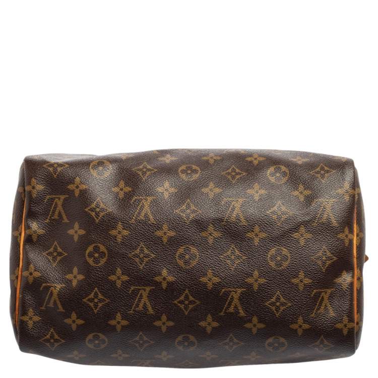 Pre Owned Louis Vuitton Monogram Canvas Speedy 30 Bag