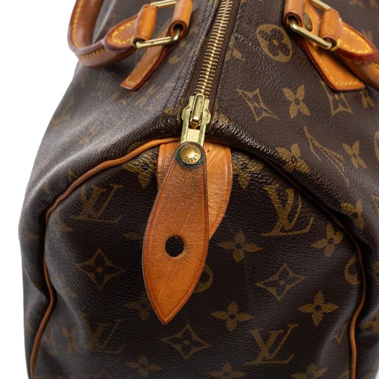Pre Owned Louis Vuitton Monogram Canvas Speedy 30 Bag
