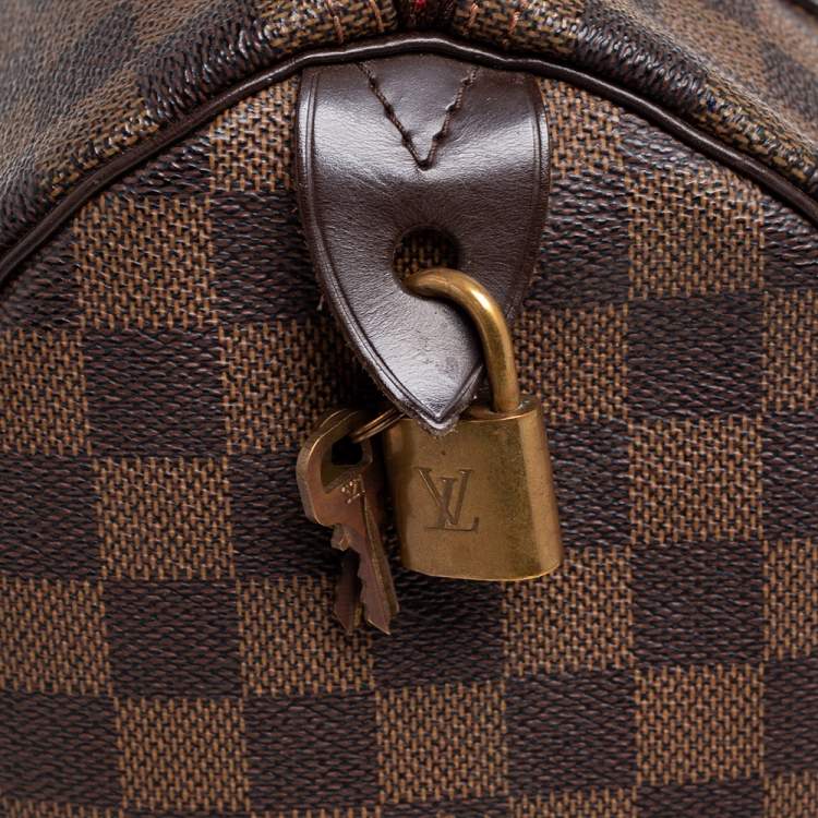 مملوكة مسبقًا Louis Vuitton Damier Ebene Canvas Speedy 30 Bag
