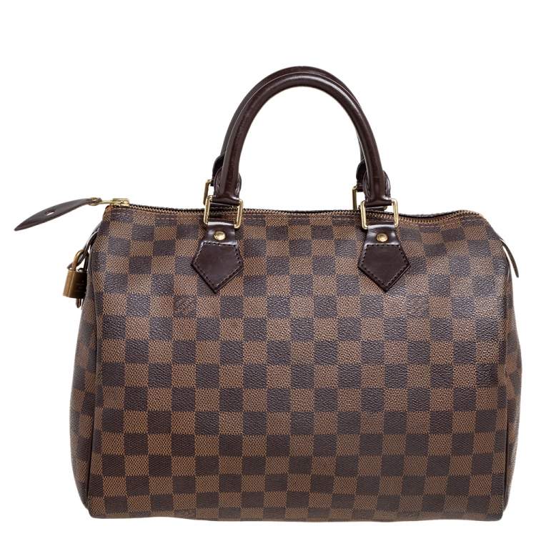 مملوكة مسبقًا Louis Vuitton Damier Ebene Canvas Speedy 30 Bag