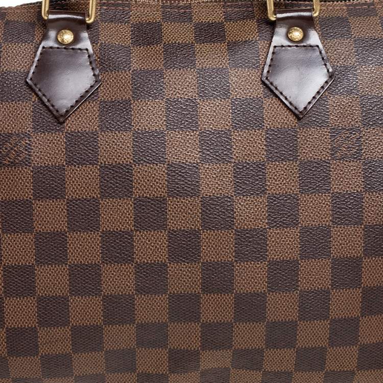 مملوكة مسبقًا Louis Vuitton Damier Ebene Canvas Speedy 30 Bag