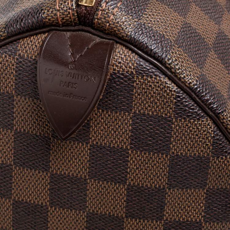 مملوكة مسبقًا Louis Vuitton Damier Ebene Canvas Speedy 30 Bag