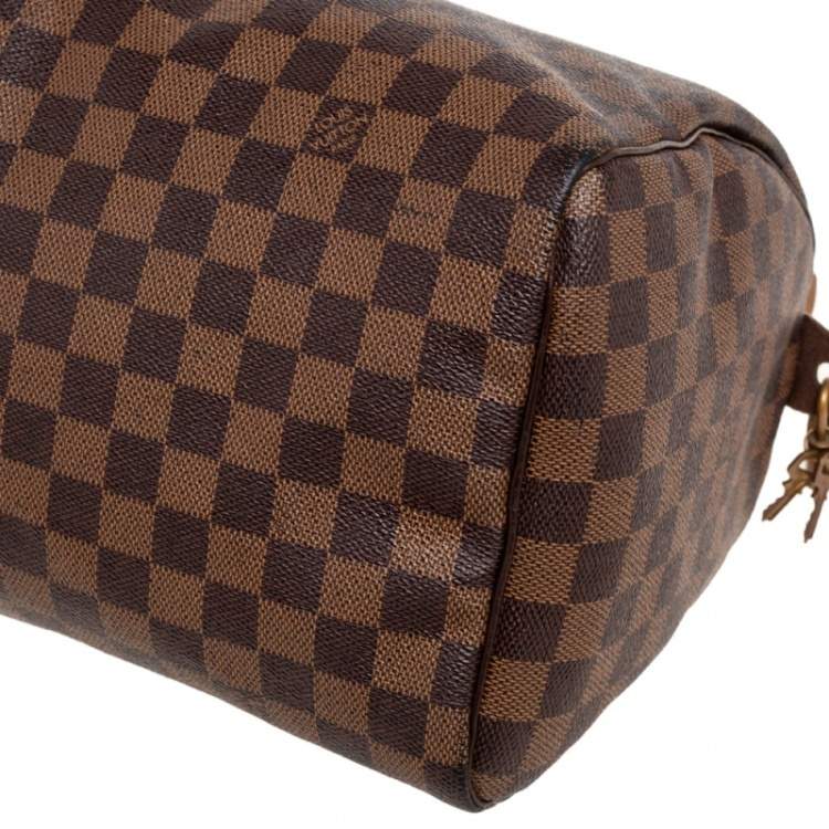 مملوكة مسبقًا Louis Vuitton Damier Ebene Canvas Speedy 30 Bag