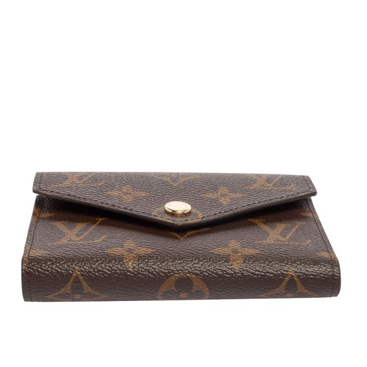 Pre Owned Louis Vuitton Monogram Canvas Victorine Wallet