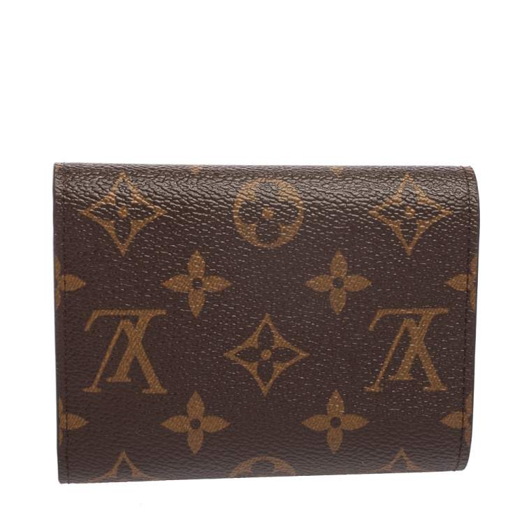 Pre Owned Louis Vuitton Monogram Canvas Victorine Wallet