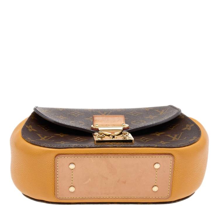 Pre Owned Louis Vuitton Safran Monogram Canvas Eden PM Bag