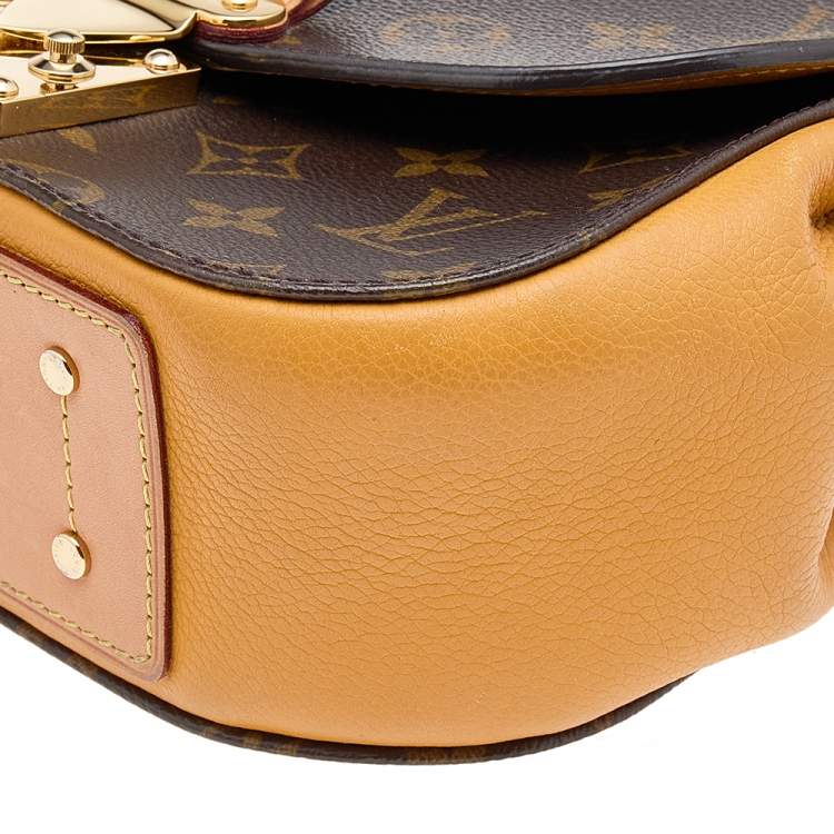 Pre Owned Louis Vuitton Safran Monogram Canvas Eden PM Bag
