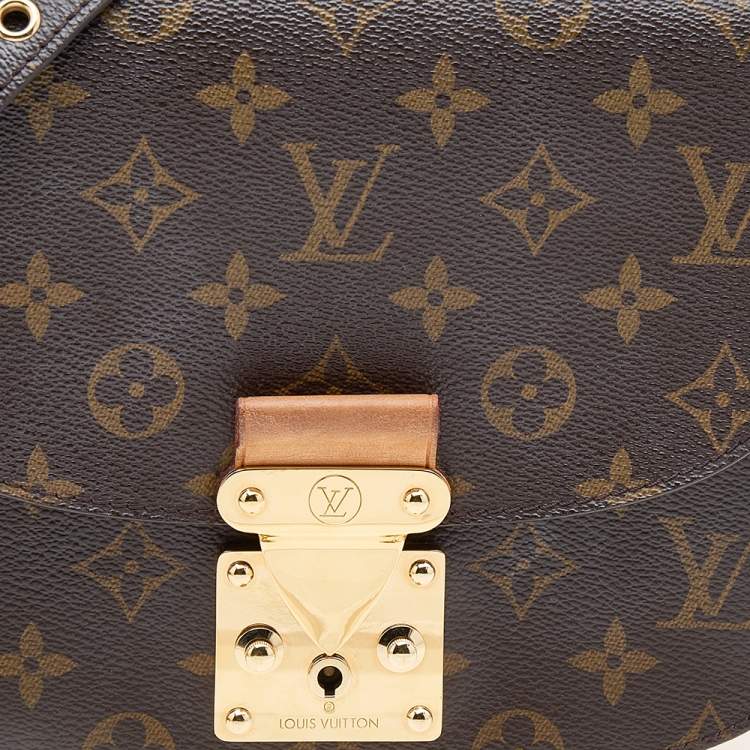 Pre Owned Louis Vuitton Safran Monogram Canvas Eden PM Bag