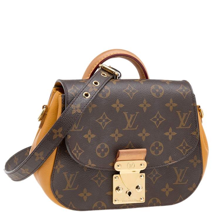 Pre Owned Louis Vuitton Safran Monogram Canvas Eden PM Bag