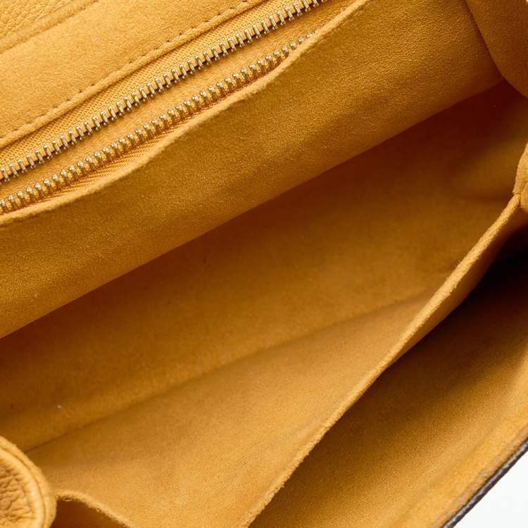 Pre Owned Louis Vuitton Safran Monogram Canvas Eden PM Bag
