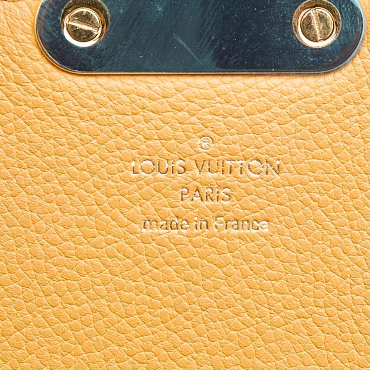Pre Owned Louis Vuitton Safran Monogram Canvas Eden PM Bag