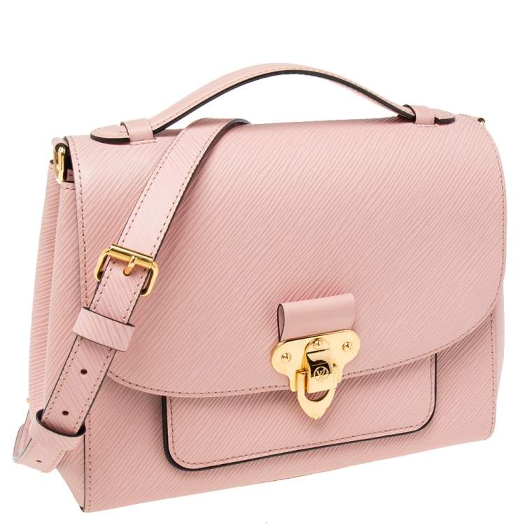 Pre Owned Louis Vuitton Rose Ballerine Epi Leather Boccador Bag