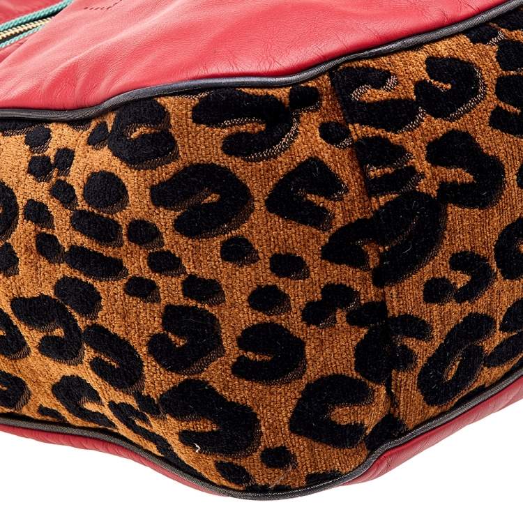 Pre Owned Louis Vuitton Leather And Jacquard Limited Edition Safari Flight Bag