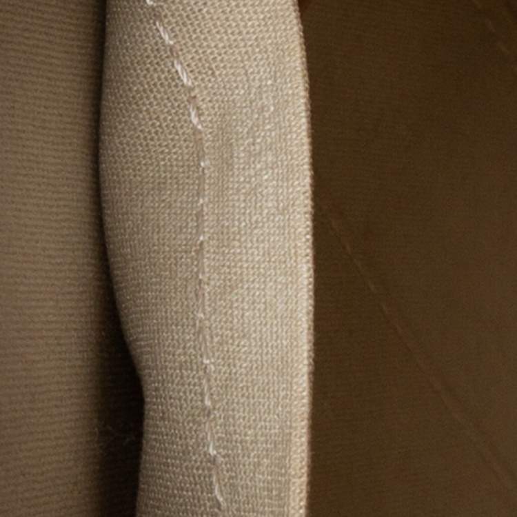 Pre Owned Louis Vuitton Blanc Corail Monogram Vernis Brea GM Bag