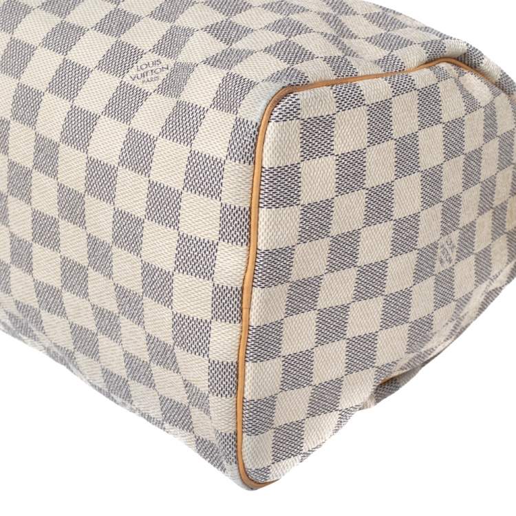 مملوكة مسبقًا Louis Vuitton Damier Azur Canvas Speedy 30 Bag