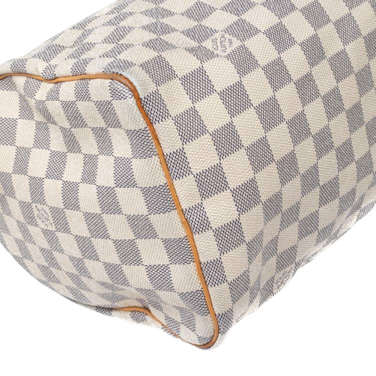 مملوكة مسبقًا Louis Vuitton Damier Azur Canvas Speedy 30 Bag