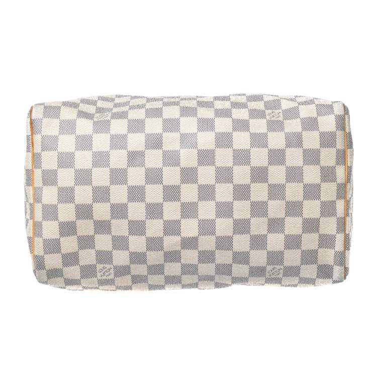 مملوكة مسبقًا Louis Vuitton Damier Azur Canvas Speedy 30 Bag