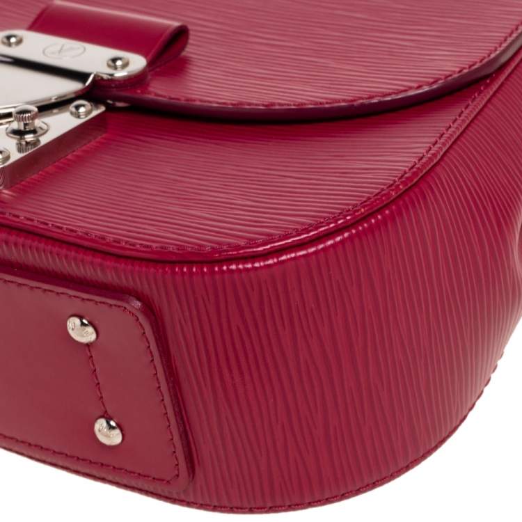 مملوكة مسبقًا Louis Vuitton Fuchsia Epi Leather Eden PM Bag