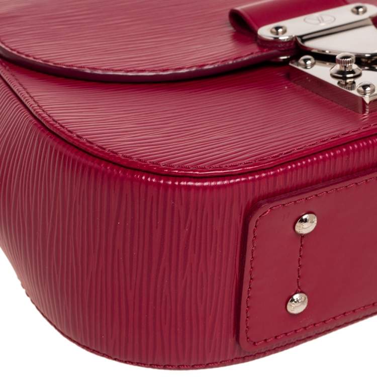مملوكة مسبقًا Louis Vuitton Fuchsia Epi Leather Eden PM Bag
