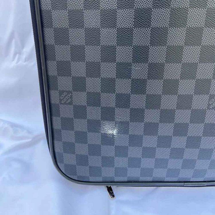Pre Owned Louis Vuitton Damier Graphite Canvas Pegase Legere 55 Suitcases