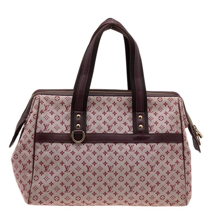 مملوكة مسبقًا Louis Vuitton Monogram Mini Lin Canvas Josephine GM Bag