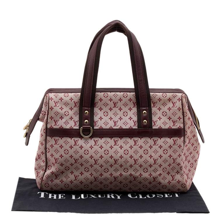 مملوكة مسبقًا Louis Vuitton Monogram Mini Lin Canvas Josephine GM Bag