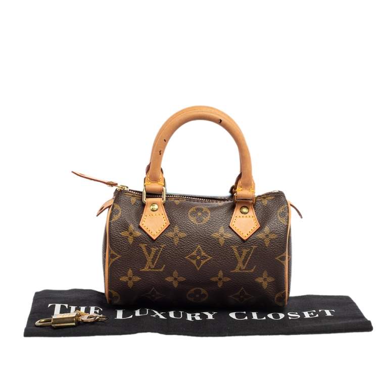 مملوكة مسبقًا Louis Vuitton Monogram Canvas Mini HL Speedy Bag