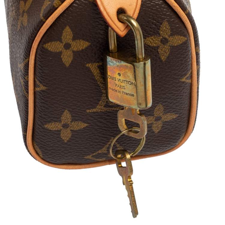 مملوكة مسبقًا Louis Vuitton Monogram Canvas Mini HL Speedy Bag