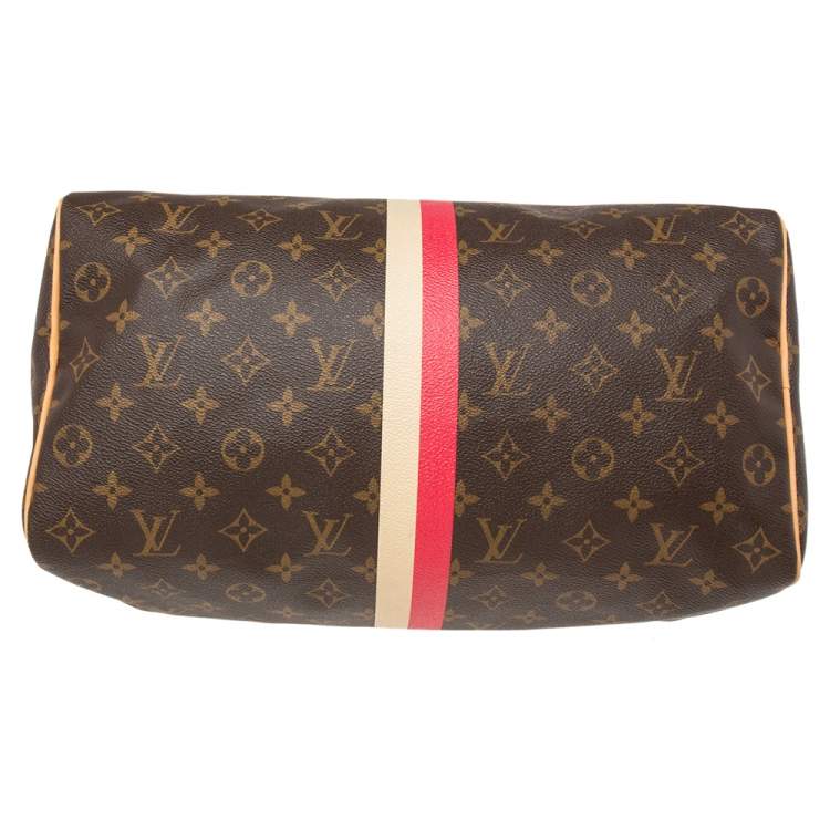 Pre Owned Louis Vuitton Monogram Canvas My LV Heritage Speedy 35 Bag