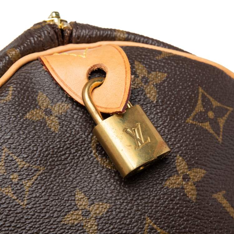 Pre Owned Louis Vuitton Monogram Canvas My LV Heritage Speedy 35 Bag
