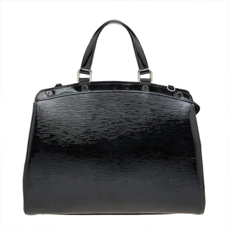 Pre Owned Louis Vuitton Black Electric Epi Leather Brea GM Bag