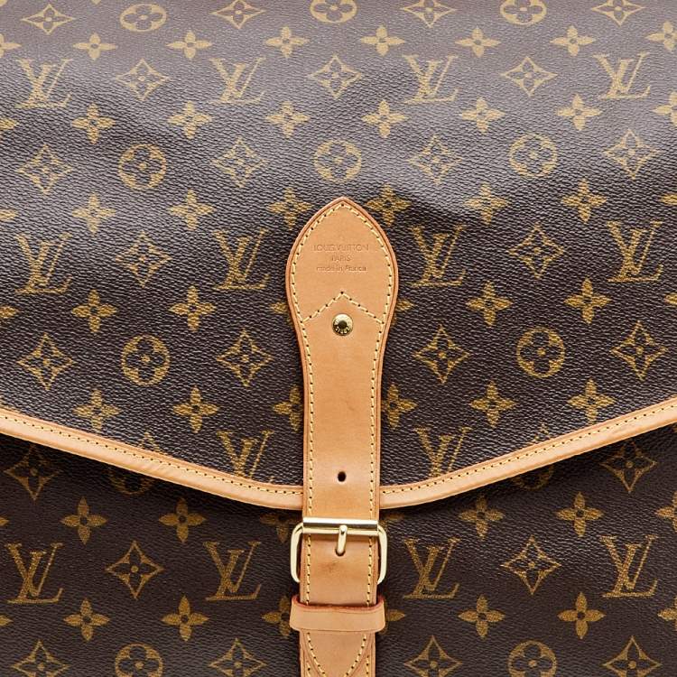 Pre Owned Louis Vuitton Monogram Canvas Sac Chasse Hunting Bag