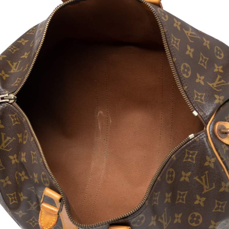 Pre Owned Louis Vuitton Monogram Canvas Keepall 45 Bag
